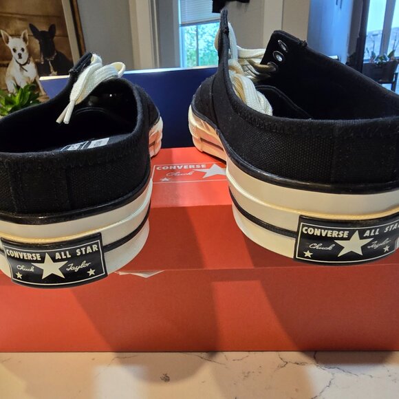 Converse Chuck 70 Mule Slip-on Shoes Men's Sneakers Black 172591C Size 12 NEW - Picture 4 of 9